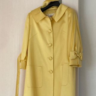 ルネ(René)の美品　Rene  TISSUE シルク混スプリングコート 36(スプリングコート)