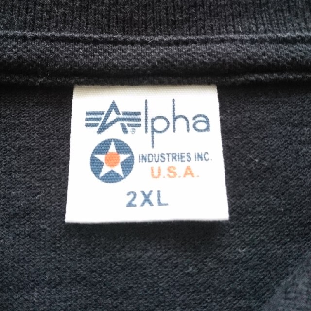 ALPHA INDUSTRIES(アルファインダストリーズ)の大きいサイズ alpha 半袖ポロシャツ 2XL メンズのトップス(ポロシャツ)の商品写真