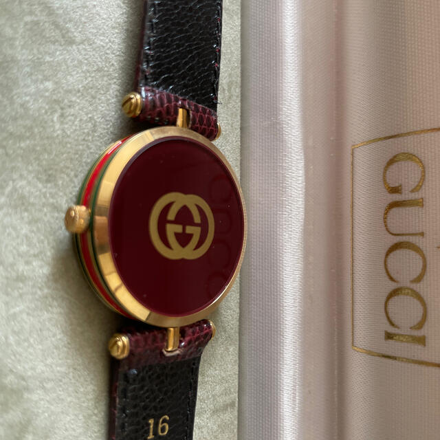 Gucci(グッチ)のgucci シェリーライン　時計 メンズの時計(腕時計(アナログ))の商品写真