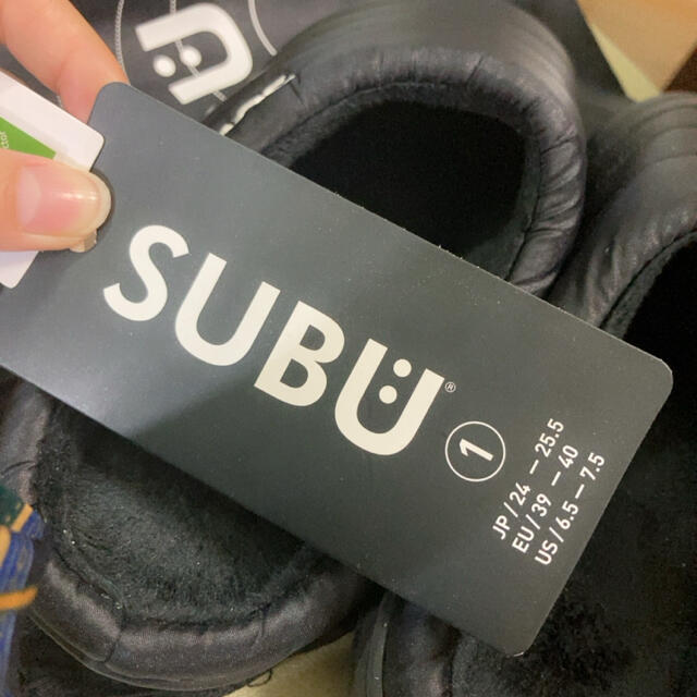 SUBU  サンダルブラック 24〜25.5センチ レディースの靴/シューズ(サンダル)の商品写真