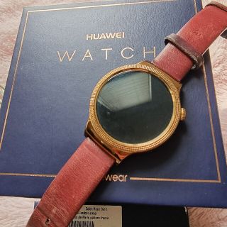 ファーウェイ(HUAWEI)のHuawei watch elegant ジャンク品 watch本体だけ(腕時計(デジタル))