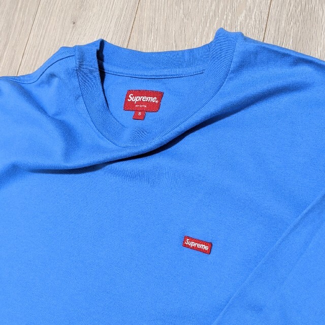 Supreme(シュプリーム)のSupreme Small Box L/S Tee light royal S メンズのトップス(Tシャツ/カットソー(七分/長袖))の商品写真