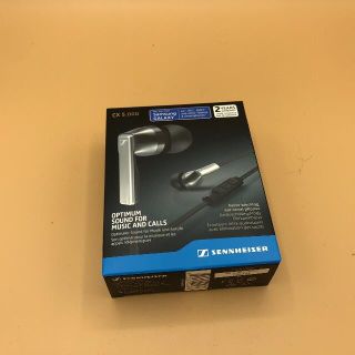 ゼンハイザー(SENNHEISER)のカナル型イヤフォン CX 5.00G Black　①(ヘッドフォン/イヤフォン)