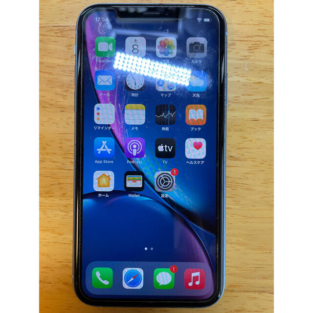 iPhone XR 128GB SIMフリー　美品 6