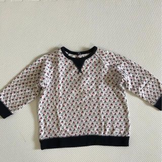 プチバトー(PETIT BATEAU)のプチバトー　12M74cm スウェット(シャツ/カットソー)