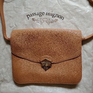 パサージュミニョン(passage mignon)の【中古/美品】ショルダーバック(ショルダーバッグ)