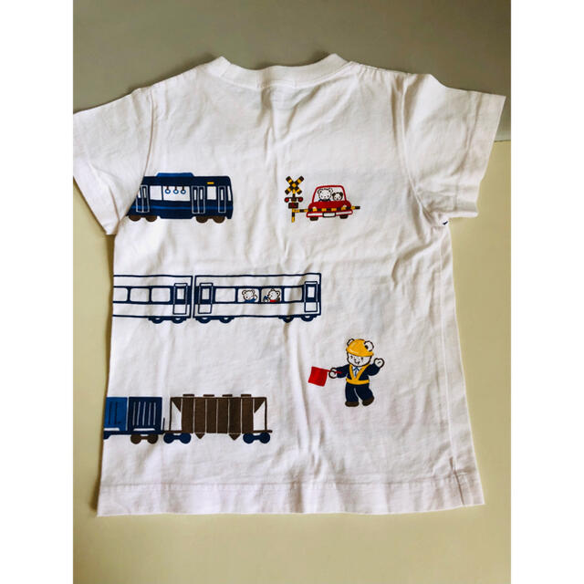 familiar(ファミリア)の1回着用　ファミリア　Tシャツ　サイズ　100 キッズ/ベビー/マタニティのキッズ服男の子用(90cm~)(Tシャツ/カットソー)の商品写真