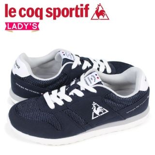 ルコックスポルティフ(le coq sportif)の新品　ルコック　セーヌ　スニーカー　23 ネイビー　定価8250円(スニーカー)