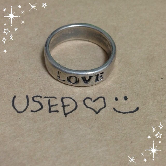 USED♡LOVEゆびわ レディースのアクセサリー(リング(指輪))の商品写真