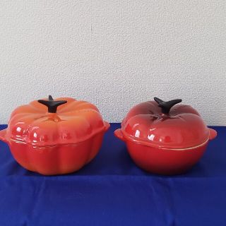 ルクルーゼ(LE CREUSET)のル・クルーゼ　パンプキン&トマトココット(食器)