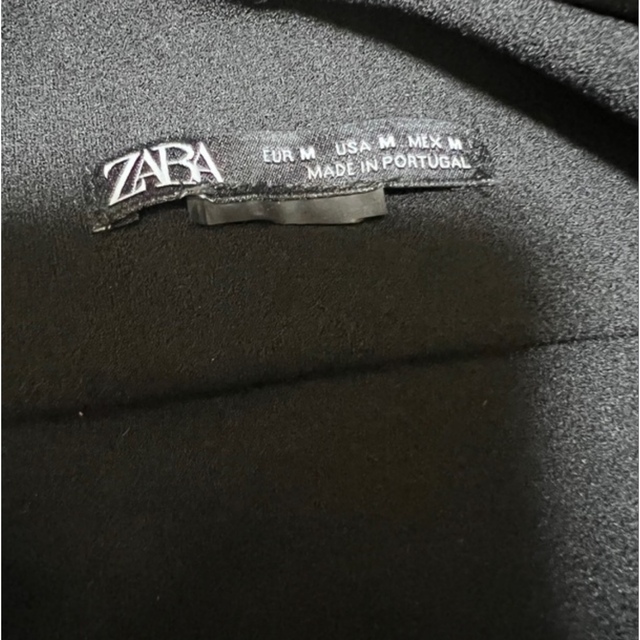 ZARA(ザラ)のZARA黒ターバン&ZOZO購入リブ太めターバン　セット レディースのヘアアクセサリー(ヘアバンド)の商品写真