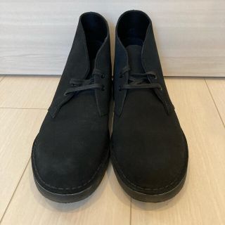 クラークス(Clarks)のクラークス　デザートブーツ2  ブラックスエード　27cm(ブーツ)