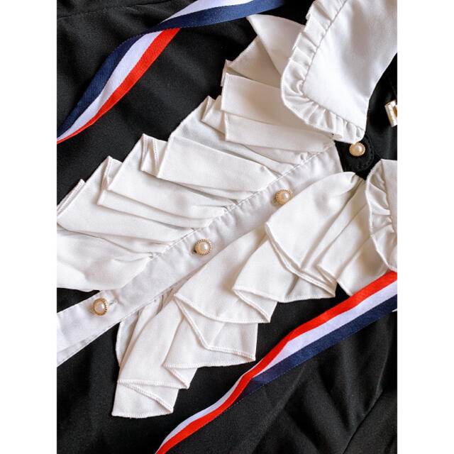 フリルブラウス 長袖シャツ レディースのトップス(シャツ/ブラウス(長袖/七分))の商品写真