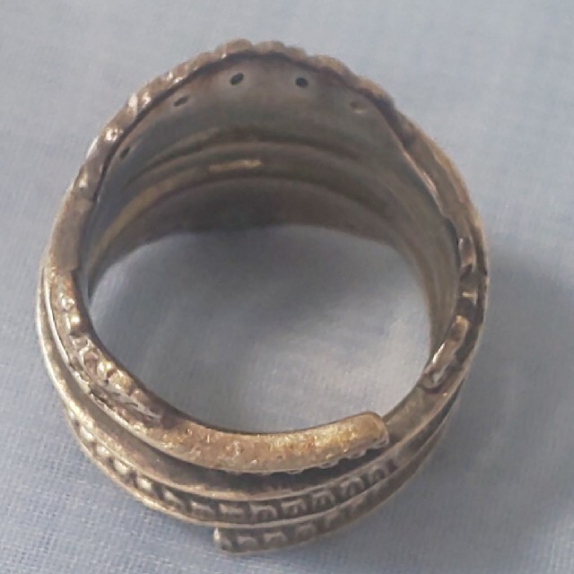 UNUSED(アンユーズド)のBED j.w. FORD Silver Roll Ring メンズのアクセサリー(リング(指輪))の商品写真