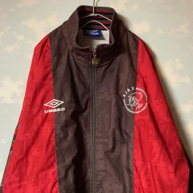 90s umbro VTG アンブロ AJAX アヤックス ナイロンジャケット smcint.com