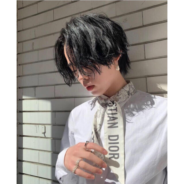 未使用】Dior ミッツァ スカーフ ゴールド トワル ドゥ ジュイ シルク