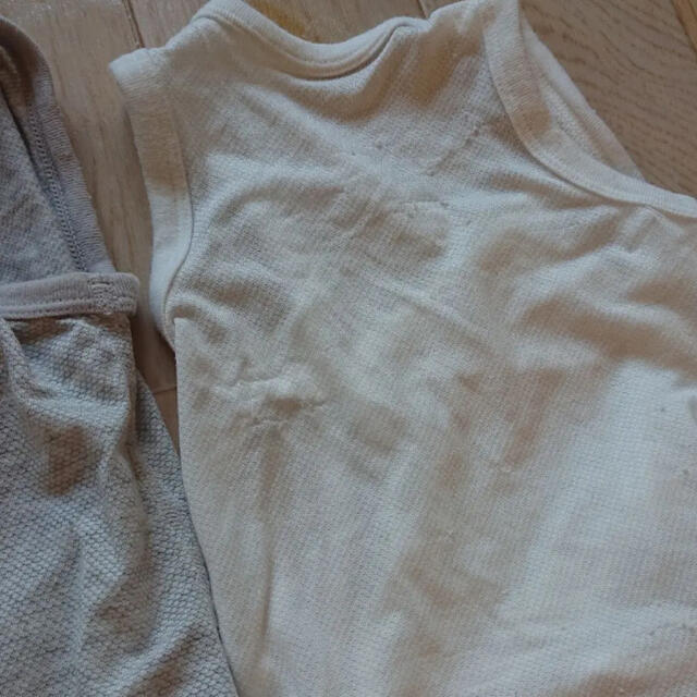 UNIQLO(ユニクロ)のユニクロ　エアリズムロンパース キッズ/ベビー/マタニティのベビー服(~85cm)(肌着/下着)の商品写真