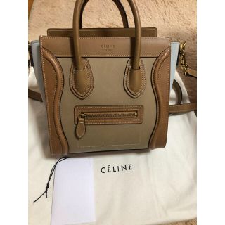 セリーヌ(celine)のたかりえ様専用　セリーヌ  ラゲージ  ナノ (ハンドバッグ)