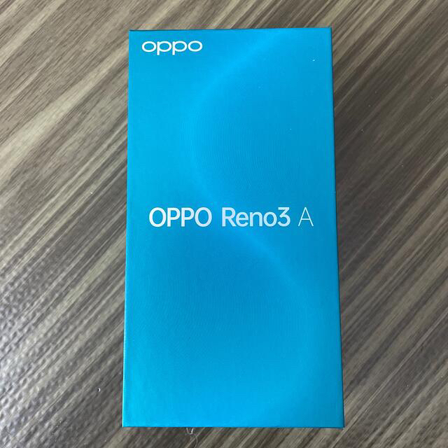 【新品未使用】OPPO Reno3 A/ブラック/SIM解除済