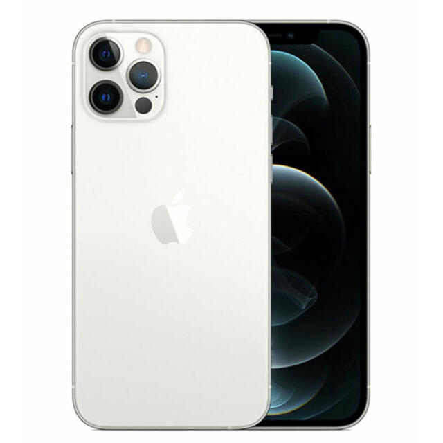 Apple(アップル)のSIMフリー iPhone12Pro[128G] シルバー スマホ/家電/カメラのスマートフォン/携帯電話(スマートフォン本体)の商品写真