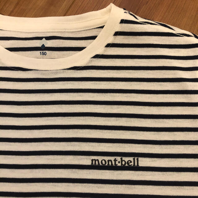 mont bell(モンベル)のモンベル　Tシャツ　サイズ150 キッズ/ベビー/マタニティのキッズ服男の子用(90cm~)(Tシャツ/カットソー)の商品写真