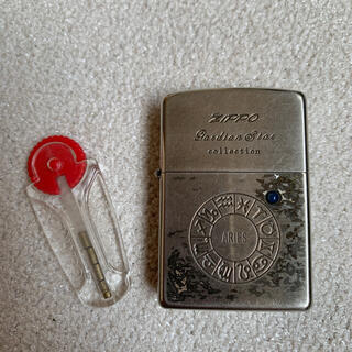 ジッポー(ZIPPO)のZIPPO⭐︎gardian star⭐︎ARIES⭐︎誕生石⭐︎替え芯付き(その他)