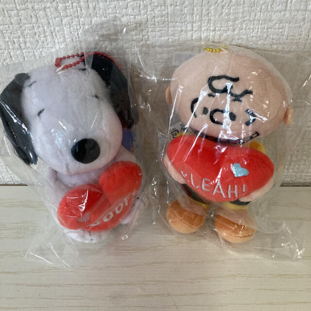 SNOOPY(スヌーピー)の★新品未使用品★ スヌーピー ぬいぐるみ　2点セット エンタメ/ホビーのおもちゃ/ぬいぐるみ(ぬいぐるみ)の商品写真