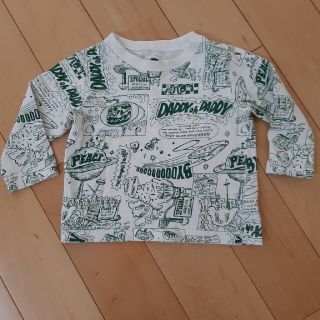 ダディオーダディー(daddy oh daddy)の専用　ダディオダディ　80 ロンT　白　薄手(Ｔシャツ)