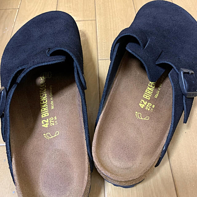 BIRKENSTOCK - ビルケンシュトック ボストン トープ ブラック 42の通販 ...