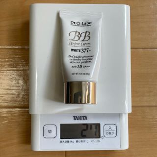 ドクターシーラボ(Dr.Ci Labo)の【残量5割】ドクターシーラボ BBクリーム ホワイト377プラス  30g(BBクリーム)