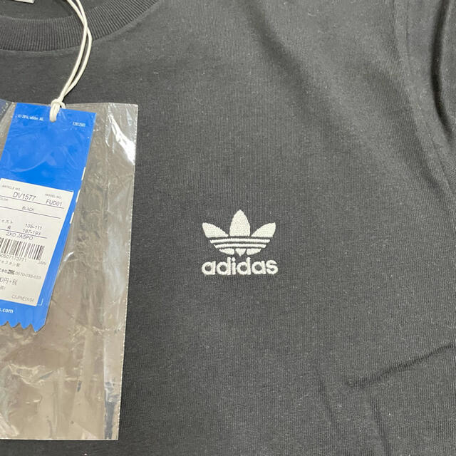 adidas(アディダス)のアディダスオリジナルス adidas Tシャツ 黒 3XL メンズのトップス(Tシャツ/カットソー(半袖/袖なし))の商品写真