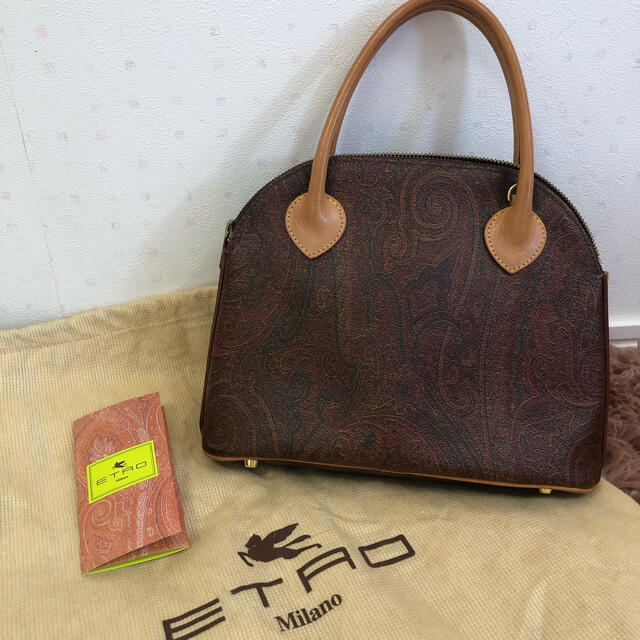 ETRO ハンドバッグ 専用ケースつき★