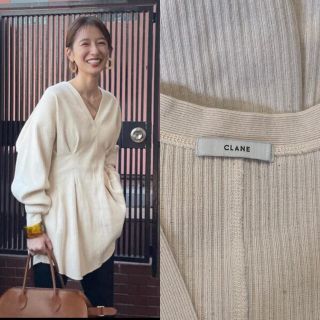 ステュディオス(STUDIOUS)のCLANE SHAPE LINE HEAVY RIB TOPS(カットソー(長袖/七分))