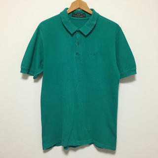 フレッドペリー(FRED PERRY)のフレッドペリー イギリス製半袖ポロシャツ42 グリーン(ポロシャツ)