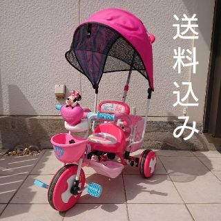 送料込み◆アイデス aides ミニー 三輪車◆説明書あり