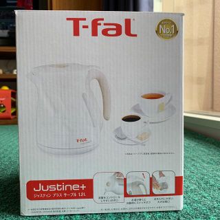 ティファール(T-fal)の【新品】ティファール 電気ケトル KO340177 ホワイト(電気ケトル)