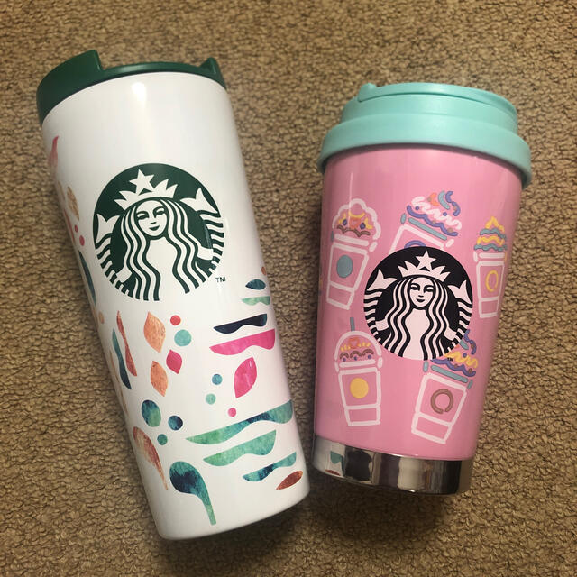 Starbucks Coffee(スターバックスコーヒー)のStarbucks ステンレスタンブラー  2個セット インテリア/住まい/日用品のキッチン/食器(タンブラー)の商品写真