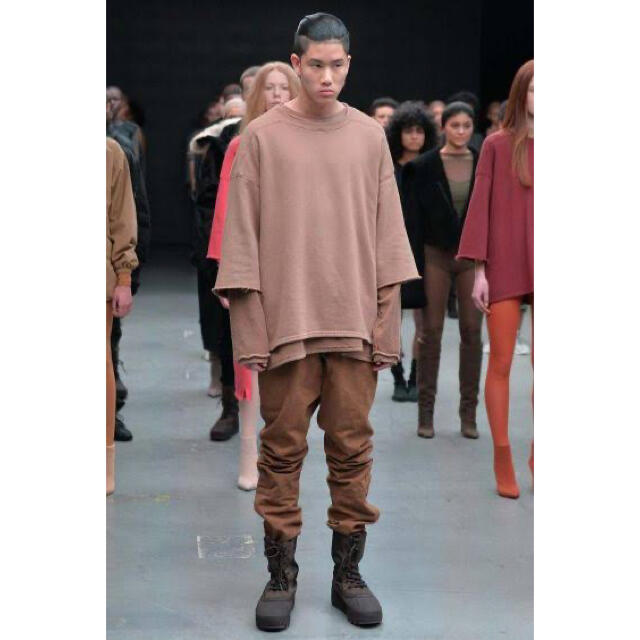 FEAR OF GOD(フィアオブゴッド)のyeezy season 1 七分丈　オーバーサイズ o メンズのトップス(スウェット)の商品写真