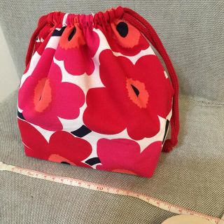 マリメッコ(marimekko)のマリメッコ  お弁当袋　巾着　ポーチ(その他)