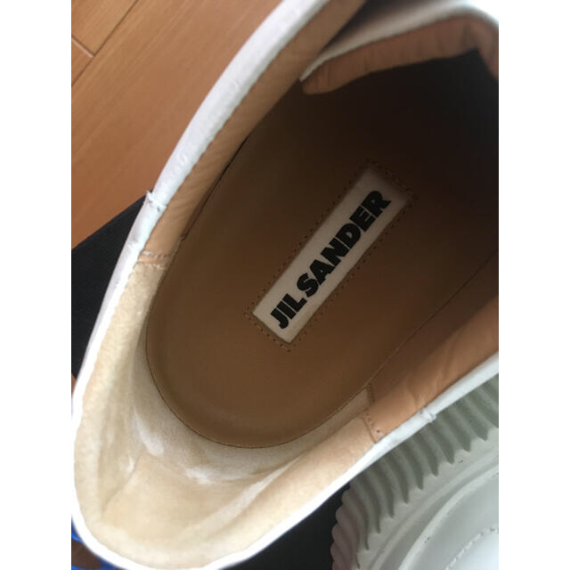 Jil Sander(ジルサンダー)のジルサンダー　プラットフォーム　レザー　21ss レディースの靴/シューズ(スニーカー)の商品写真