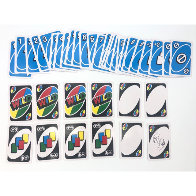 UNO WILD ウノ カードゲーム 英語版 エンタメ/ホビーのテーブルゲーム/ホビー(トランプ/UNO)の商品写真