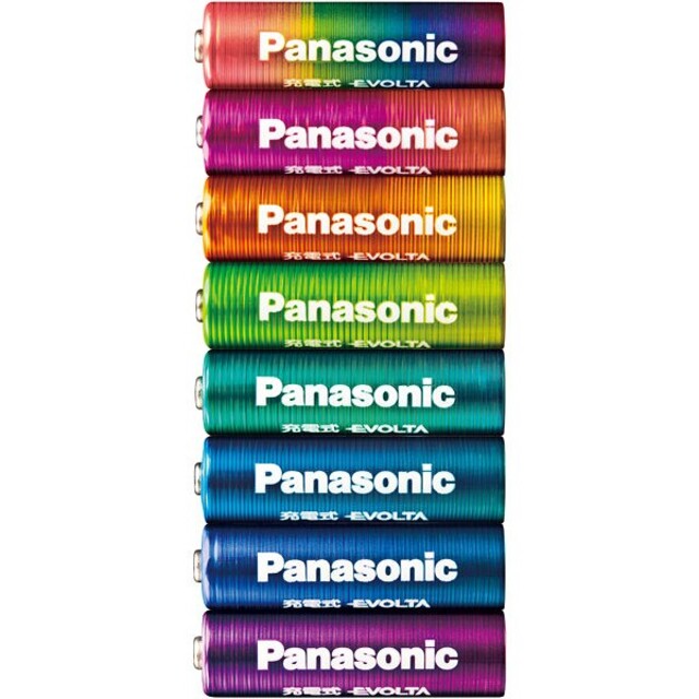 Panasonic(パナソニック)の未使用 パナソニック エボルタ レインボー 単3電池16本 セット スマホ/家電/カメラの生活家電(その他)の商品写真