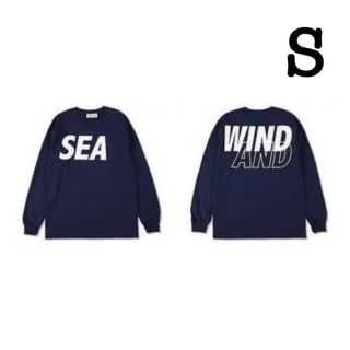 シー(SEA)のWIND AND SEA L/S T-Shirt Navy-White﻿ (Tシャツ/カットソー(七分/長袖))