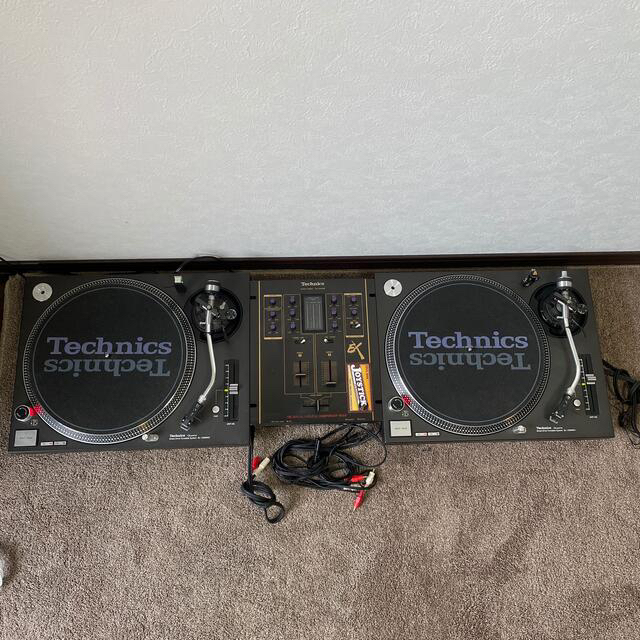 TechnicsSL1200MK5 2台　 PioneerDJM-600 1台