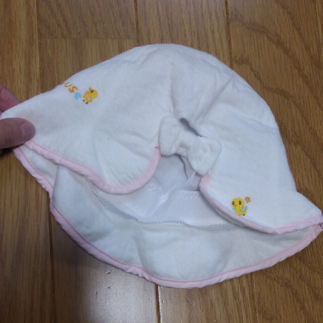 mikihouse(ミキハウス)のmikihouse　女の子帽子👒（46size） キッズ/ベビー/マタニティのこども用ファッション小物(帽子)の商品写真