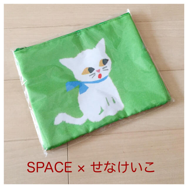 新品未使用   SPACE×せなけいこ ポーチ キッズ/ベビー/マタニティのこども用ファッション小物(その他)の商品写真