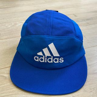 アディダス(adidas)の54-57cm アディダス ジュニア フットボーキャップ(新品送料込)(帽子)