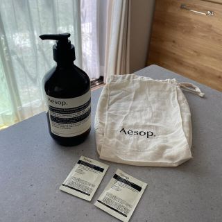 イソップ(Aesop)の新品　Aesop レスレクション　ハンドウォッシュ500ml 巾着　サンプル付き(ボディソープ/石鹸)