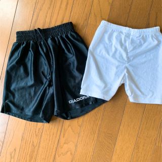 ディアドラ(DIADORA)のキッズ　サッカー　パンツ　インナーパンツ　セット(ウェア)