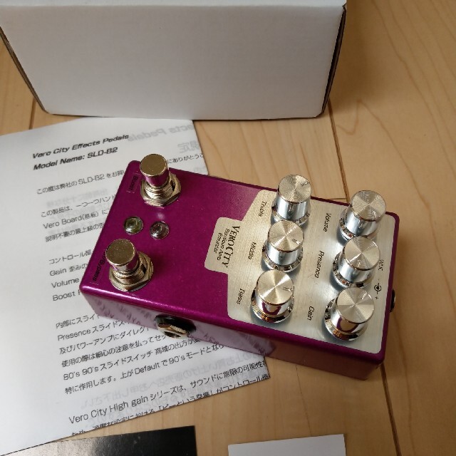 VeroCity Effects Pedals SLD B2 楽器のギター(エフェクター)の商品写真